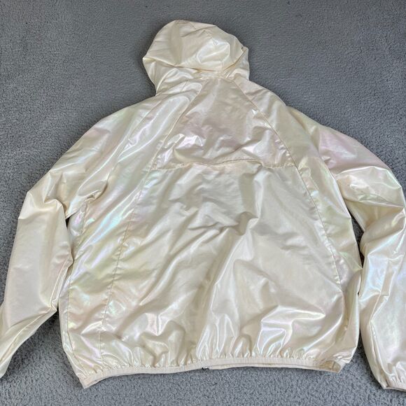 Adams State University Jacket Men XL Windbreaker Hoodie Zip Up Shiny Multicolor - Picture 2 of 16